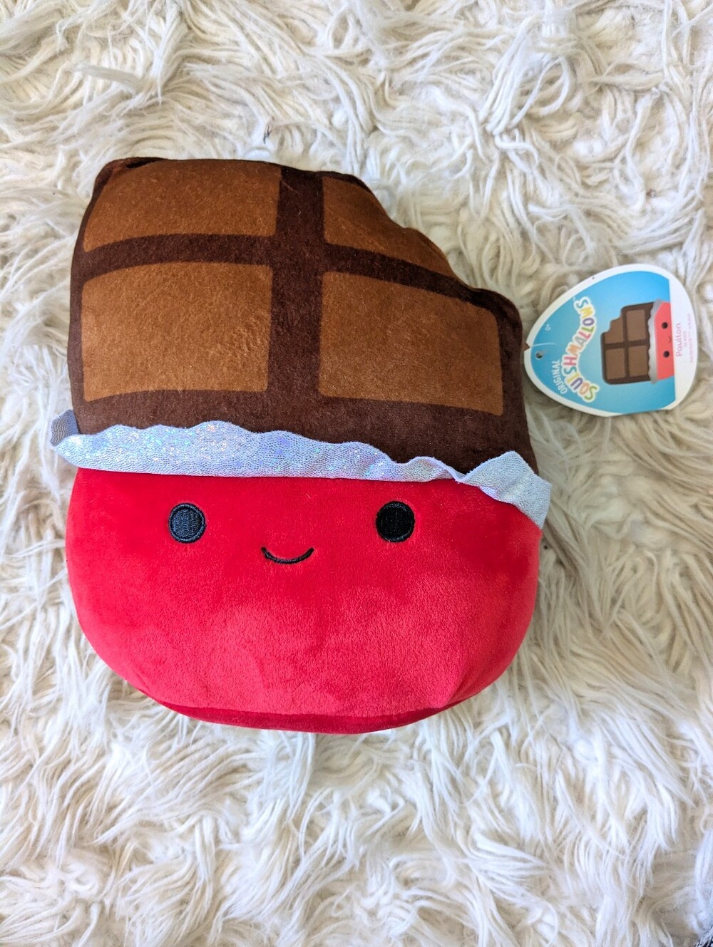 Chocolate Bar "Poulton" Squishmallow NWT